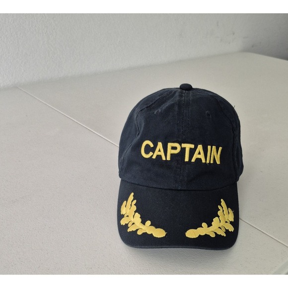 Forever Resorts Hat Cap Strap Back Embroidered Leaf Mens One Size Boating Nautic - Picture 1 of 7